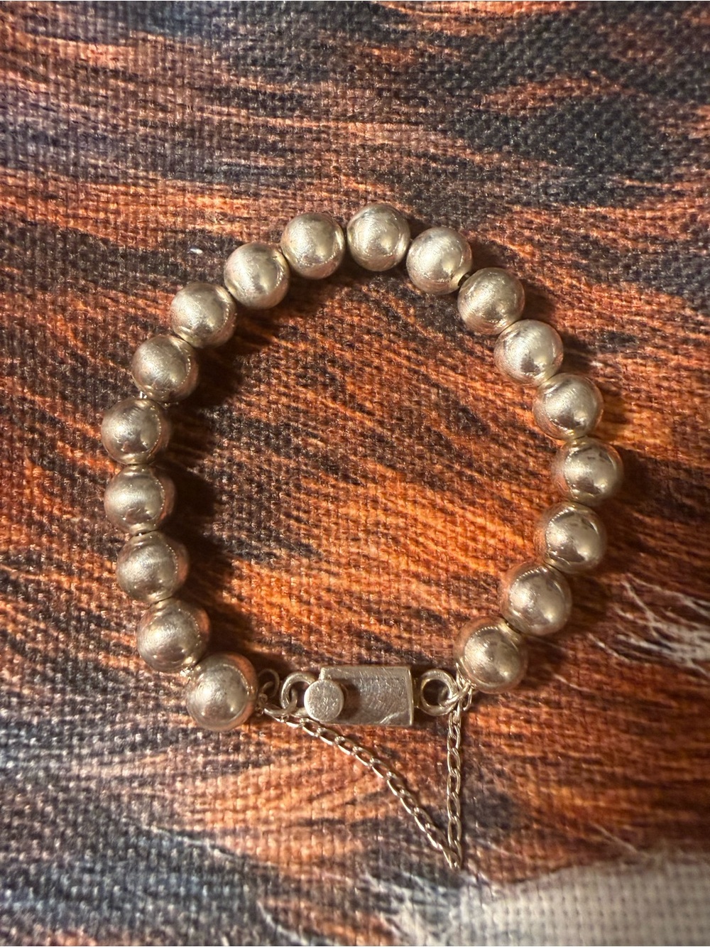 Retired SILPADA 10MM Ball Beaded Bracelet 34g